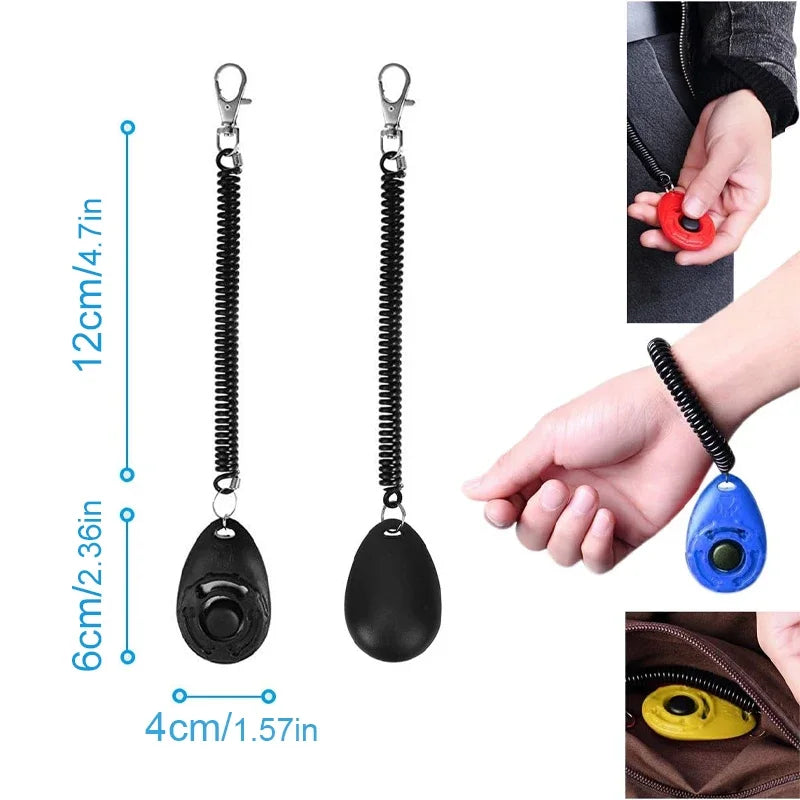 Clicker de Dressage avec Porte-Clés