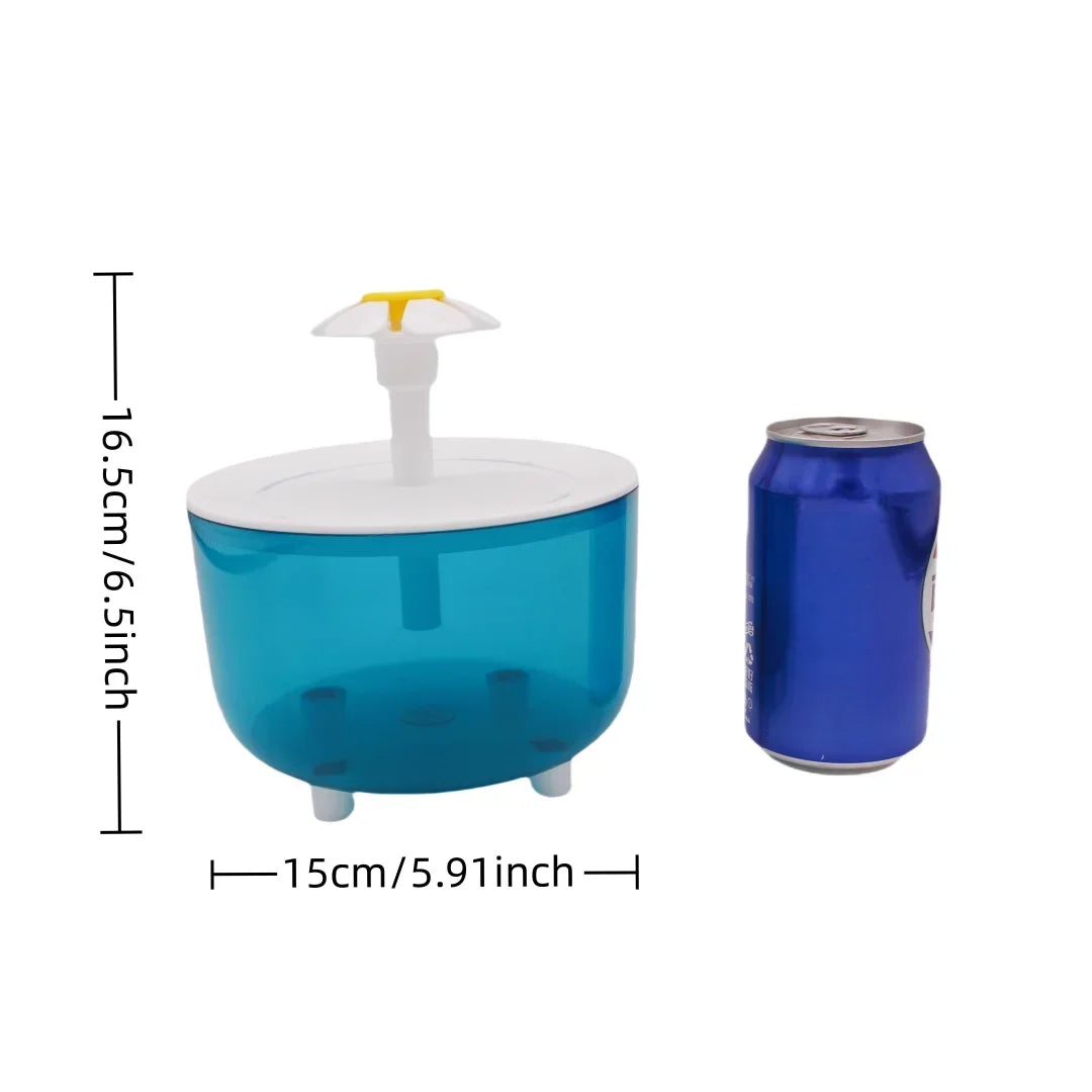 Fontaine à Eau Silencieuse USB pour Chat - 1,2L