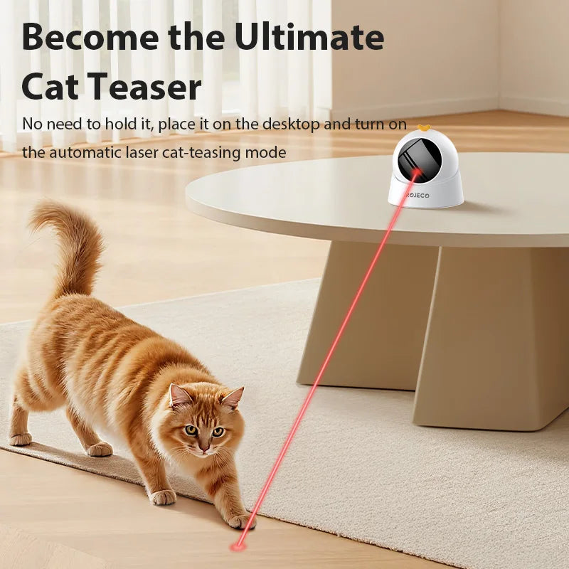 Jouet Laser Automatique ROJECO pour Chat - Mode Réglable