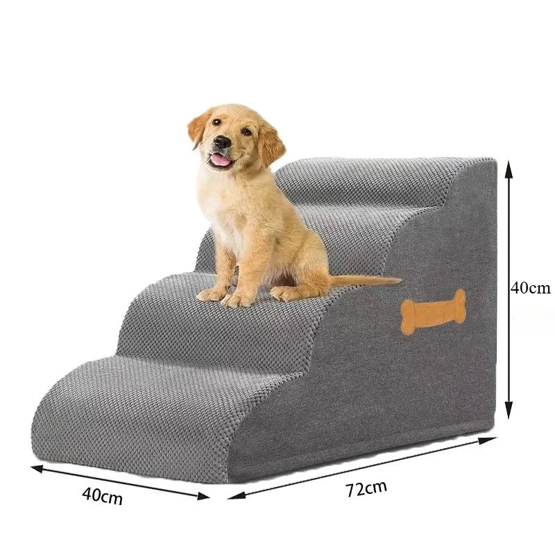 Escalier pour Chien avec Poignée - Protection des Articulations