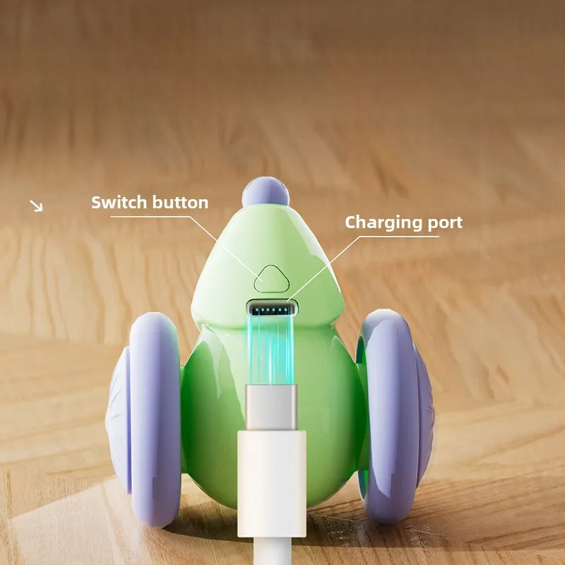Souris Électrique Interactive pour Chat - Évitement d'Obstacles