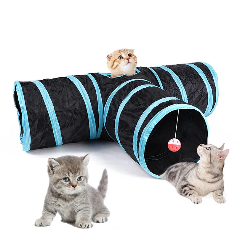 Tunnel Respirant Pliable pour Chat