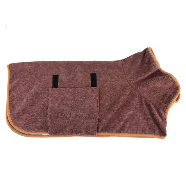 Peignoir Absorbant pour Chien - Séchage Rapide