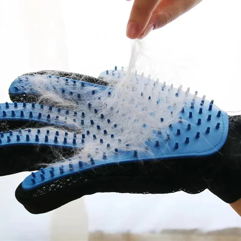 Gant Masseur Anti-Poils pour Chat