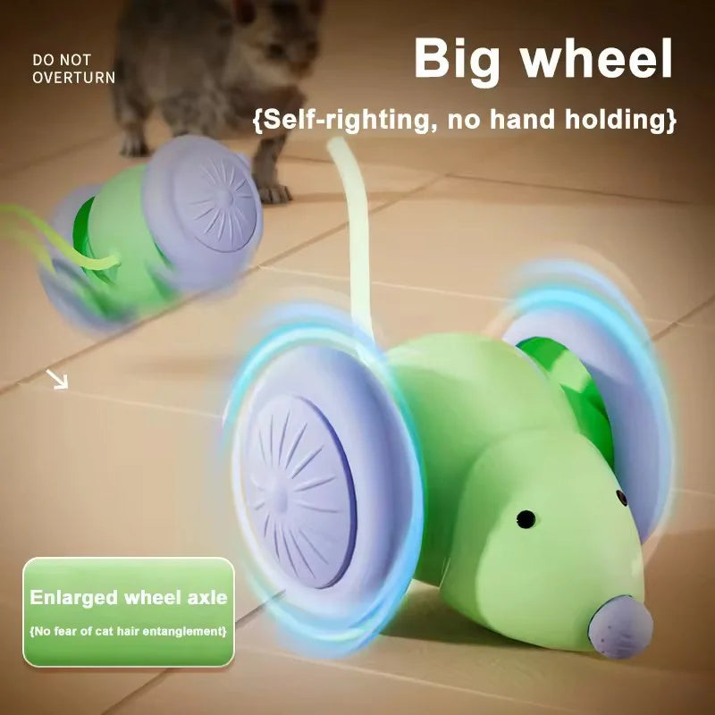 Souris Électrique Autonome pour Chat - Anti-Ennui