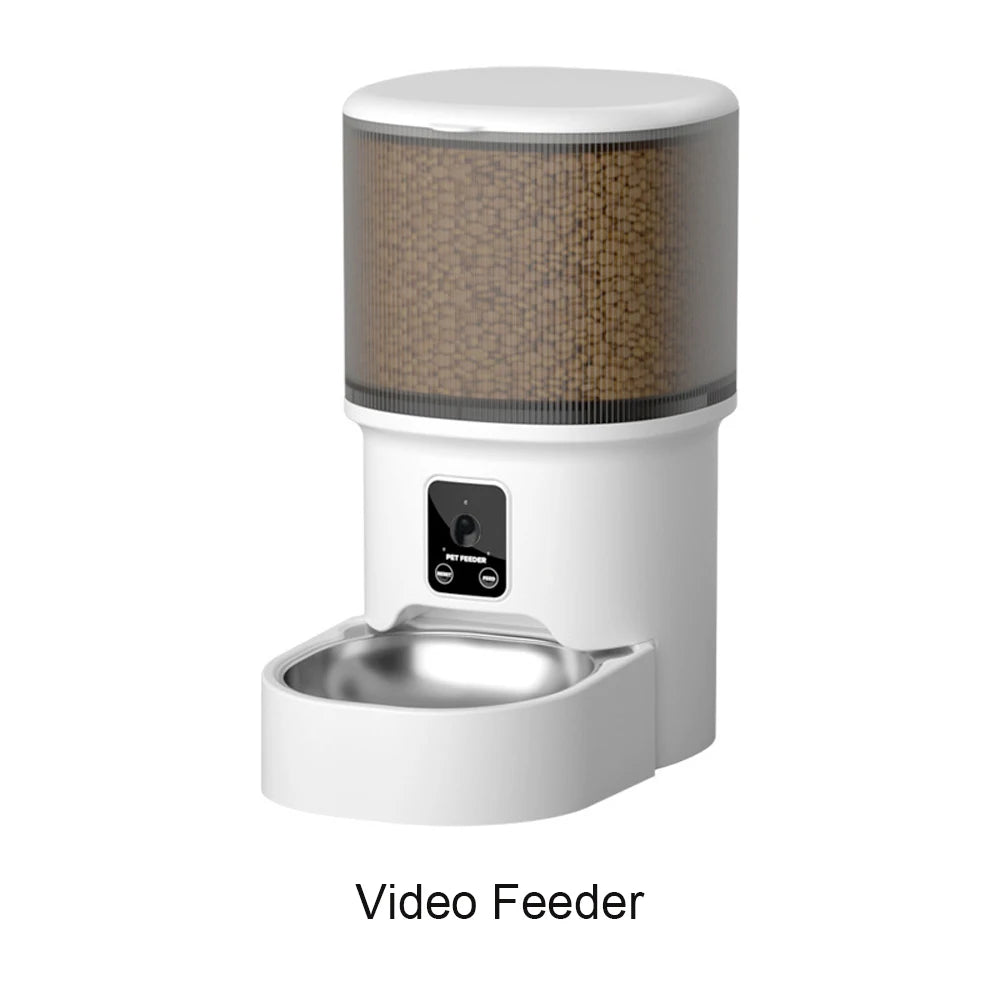 Distributeur Croquettes et Fontaine Connectés Chien Chat