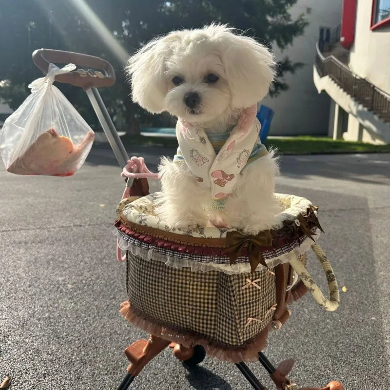 Poussette Légère pour Petits Chiens et Chats