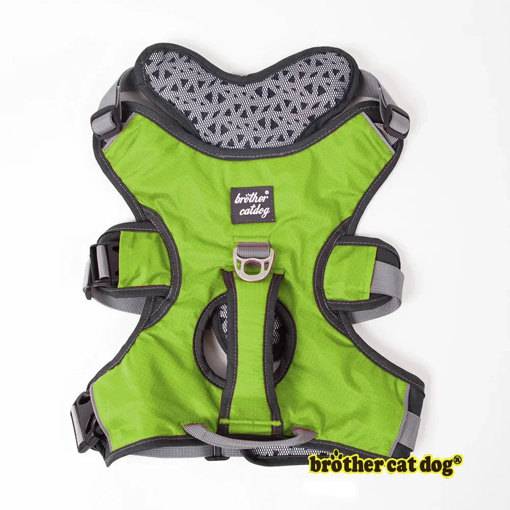 Harnais Gilet de Promenade Renforcé pour Grand Chien - Réfléchissant Rembourré