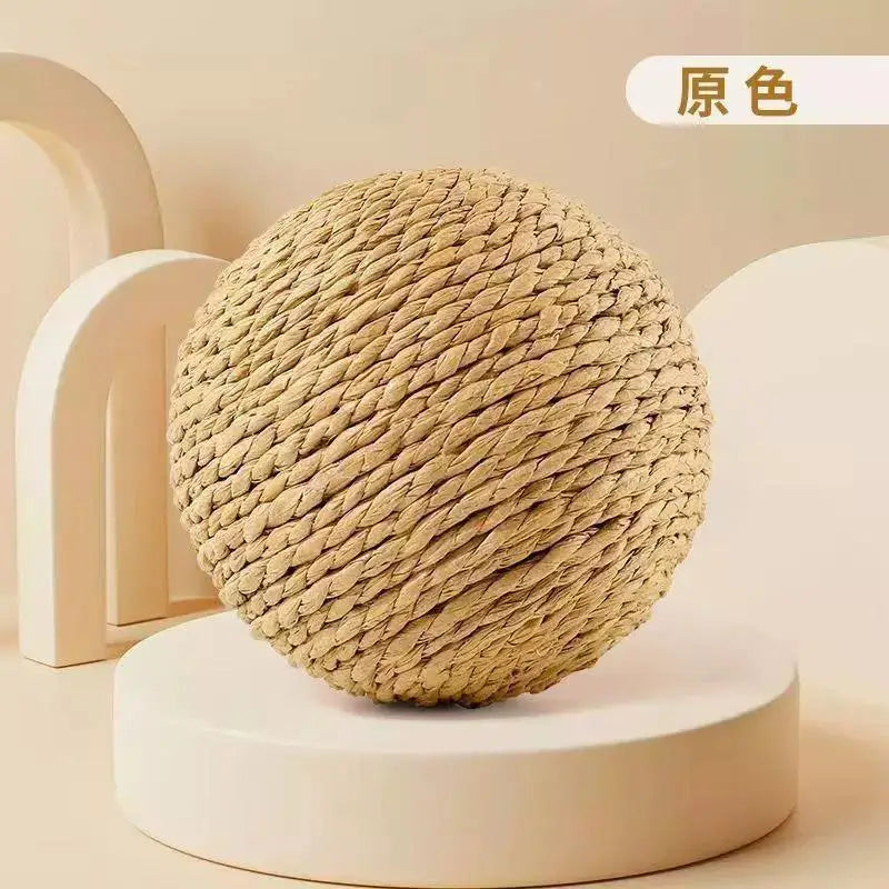Balle Griffoir en Sisal Sonore pour Chat