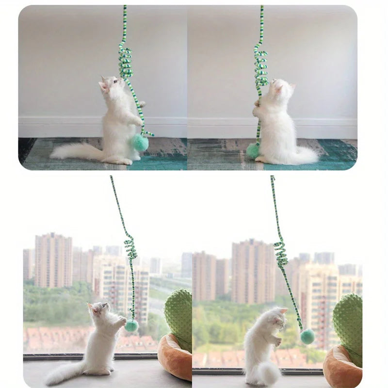 Canne à Pêche Interactive avec Grelot pour Chat