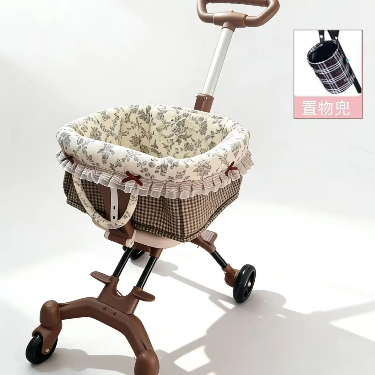 Poussette Légère pour Petits Chiens et Chats