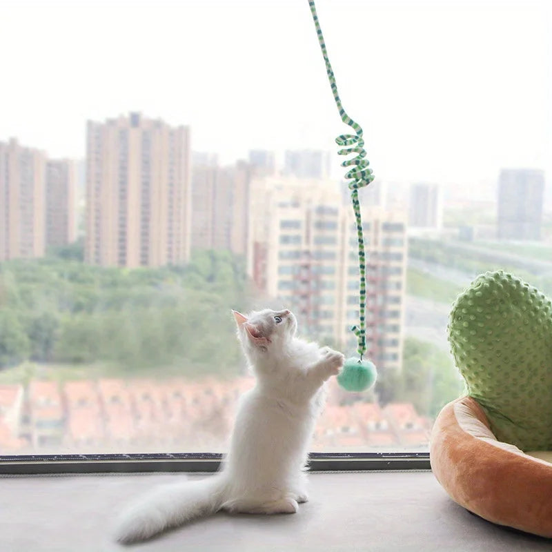 Canne à Pêche Interactive avec Grelot pour Chat
