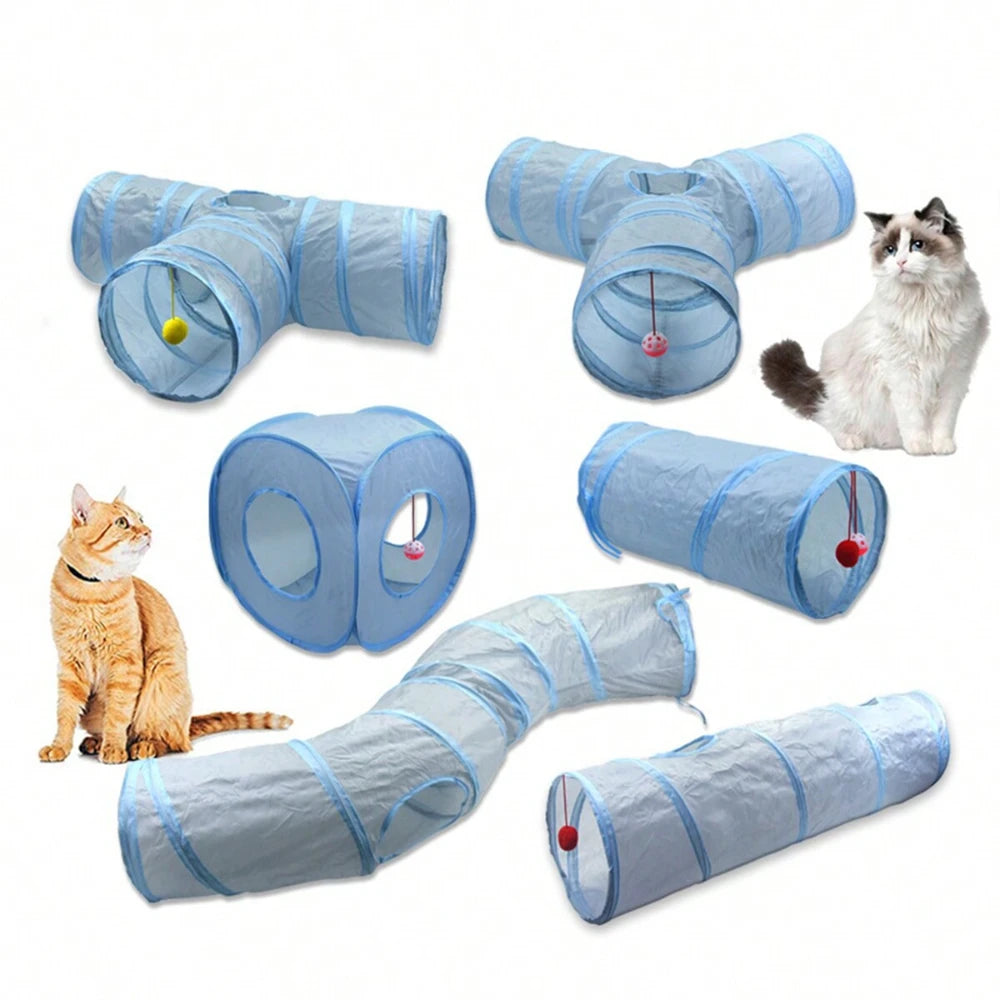 Tunnel de Jeu 3 Voies avec Judas pour Chat