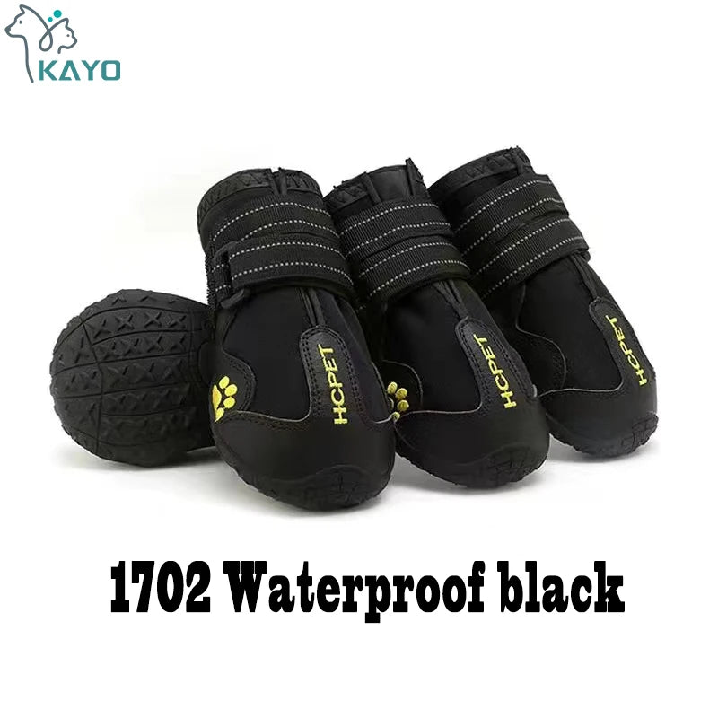 Bottes Imperméables Antidérapantes pour Chien (Lot de 4)