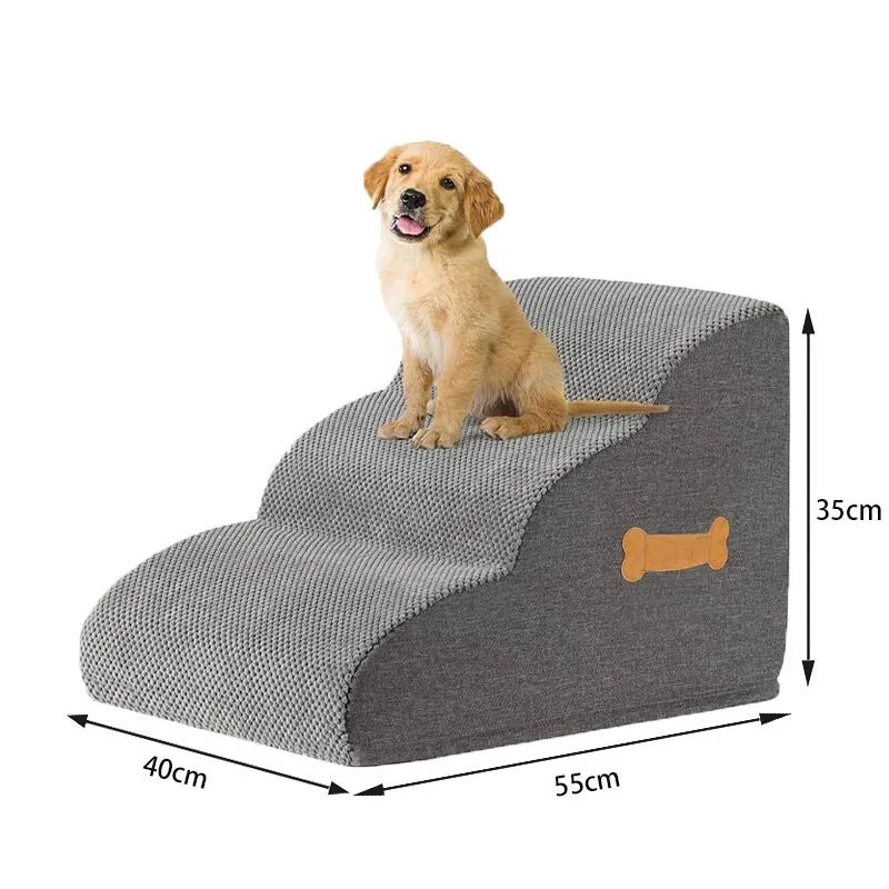 Escalier pour Chien avec Poignée - Protection des Articulations