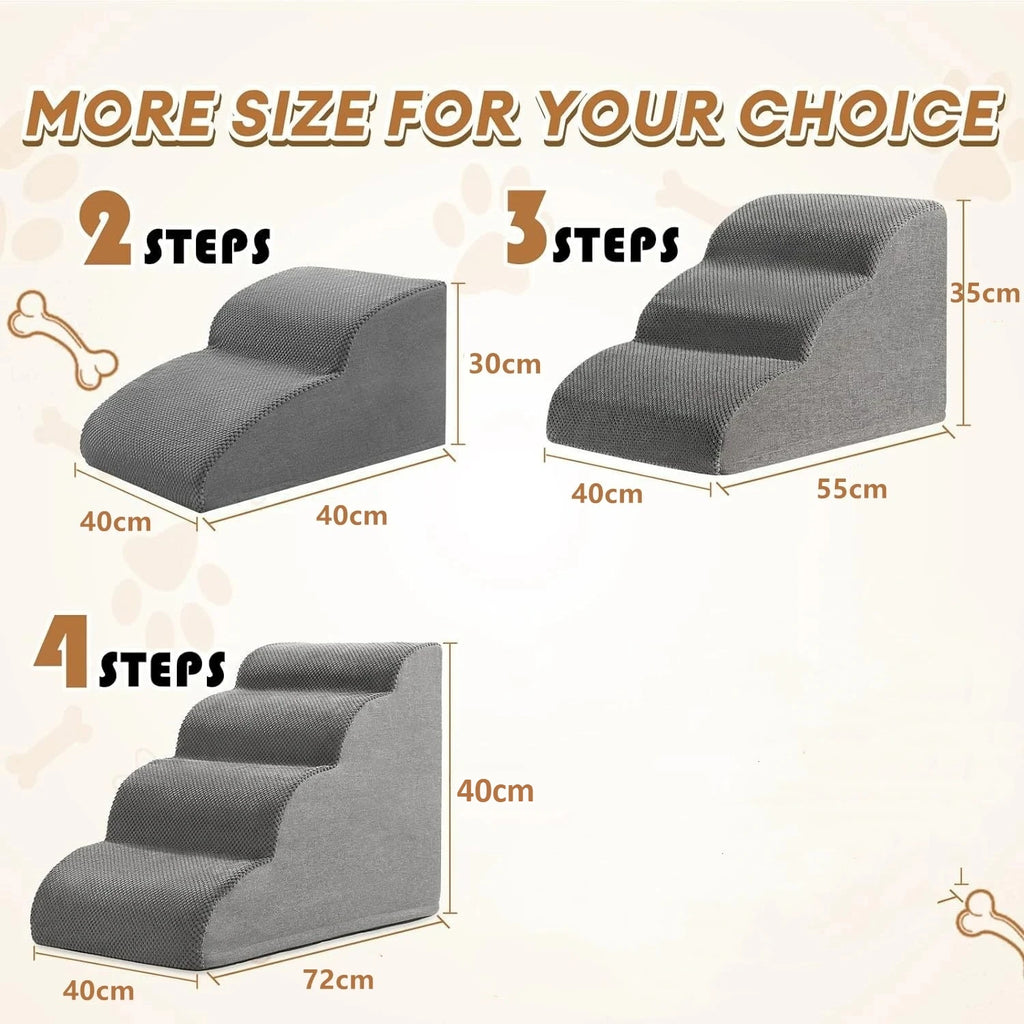 Escalier pour Chien avec Poignée - Protection des Articulations