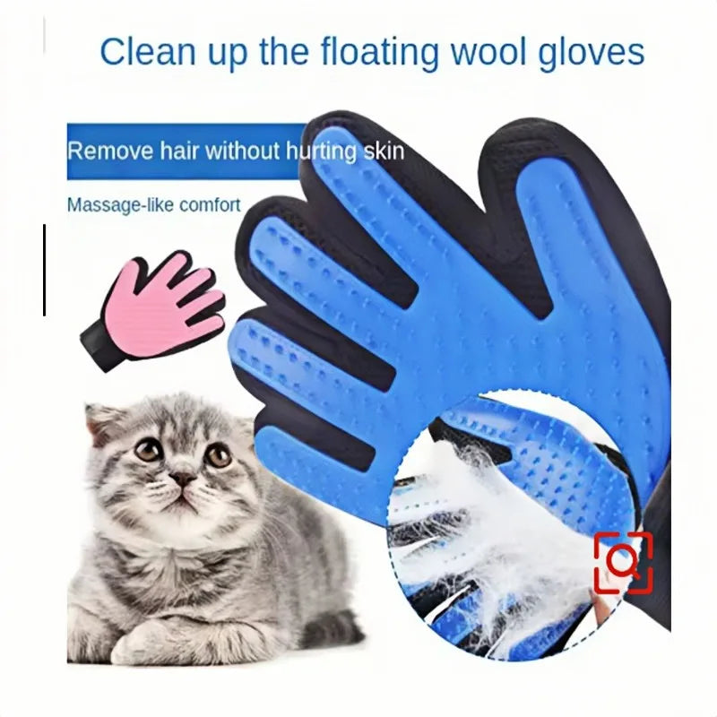 Gant de Toilettage Anti-Poils pour Chien et Chat - Grand Choix de Couleurs