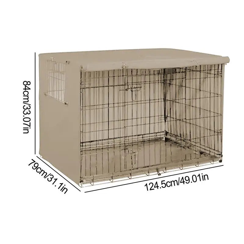 Housse Imperméable pour Cage de Transport Animaux