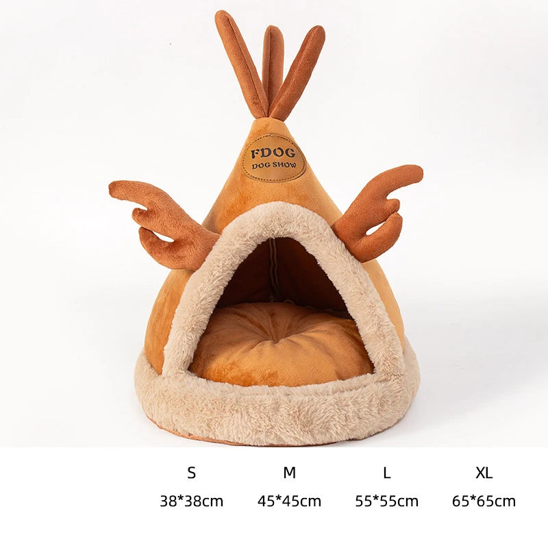 Tipi Douillet pour Chien - Nid Cocon
