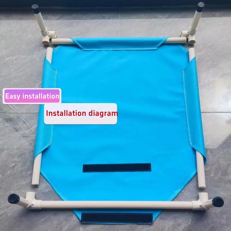 Lit de Camping Pliable pour Chien - Portable et Surélevé