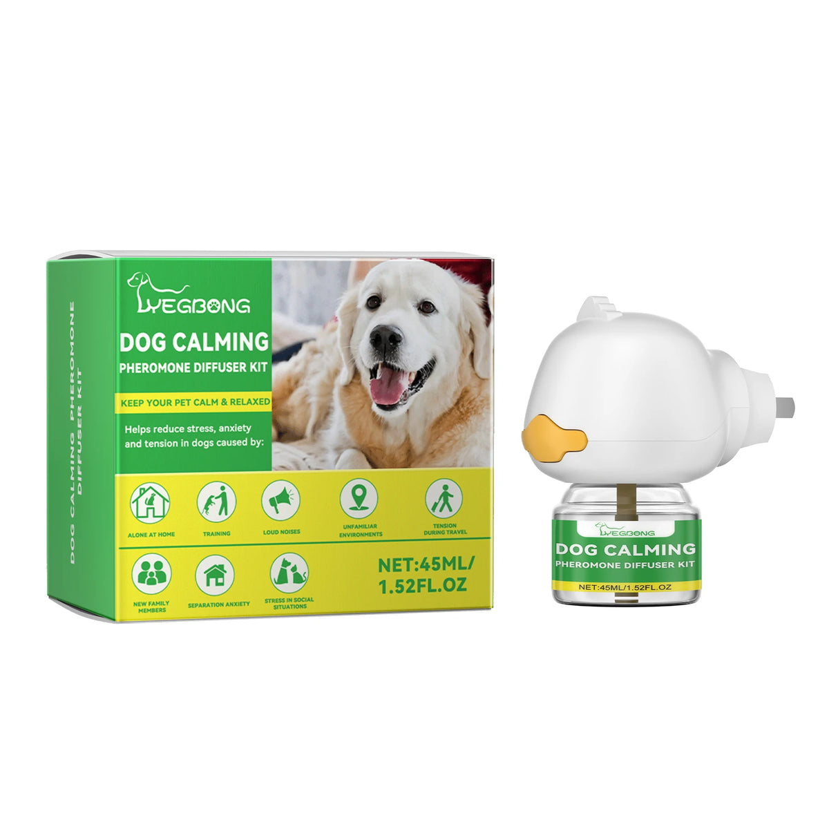 Kit Diffuseur Apaisant pour Chien - Anti-Stress