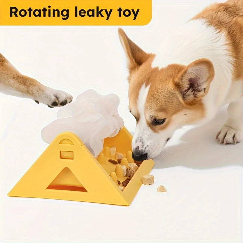 Distributeur de Nourriture Interactif Anti-Fuite pour Chien