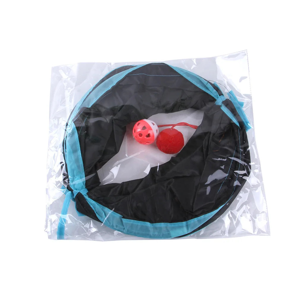 Tunnel Respirant Pliable pour Chat