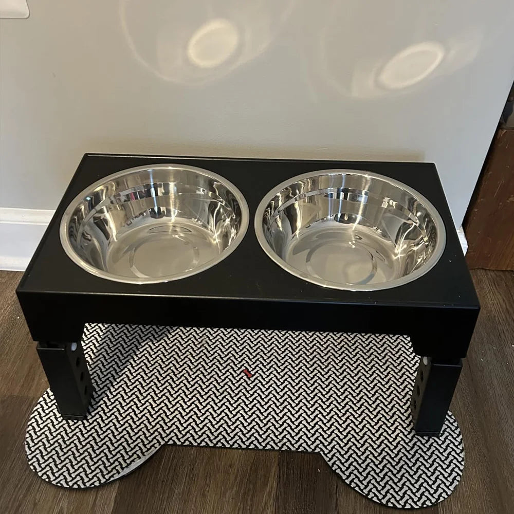 Gamelles Surélevées Ajustables pour Chien