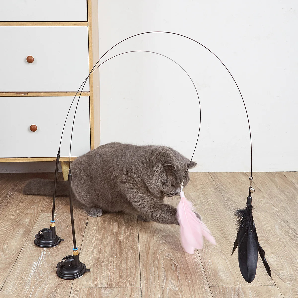 Baguette à Plumes pour Chat