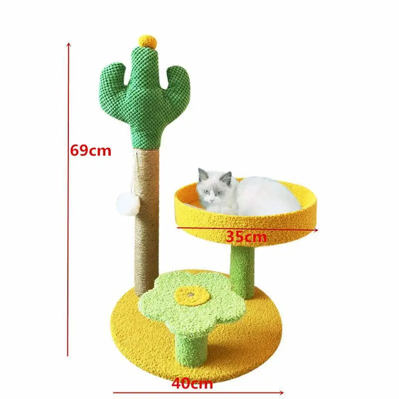 Arbre à Chat Sisal Multi-Niveaux