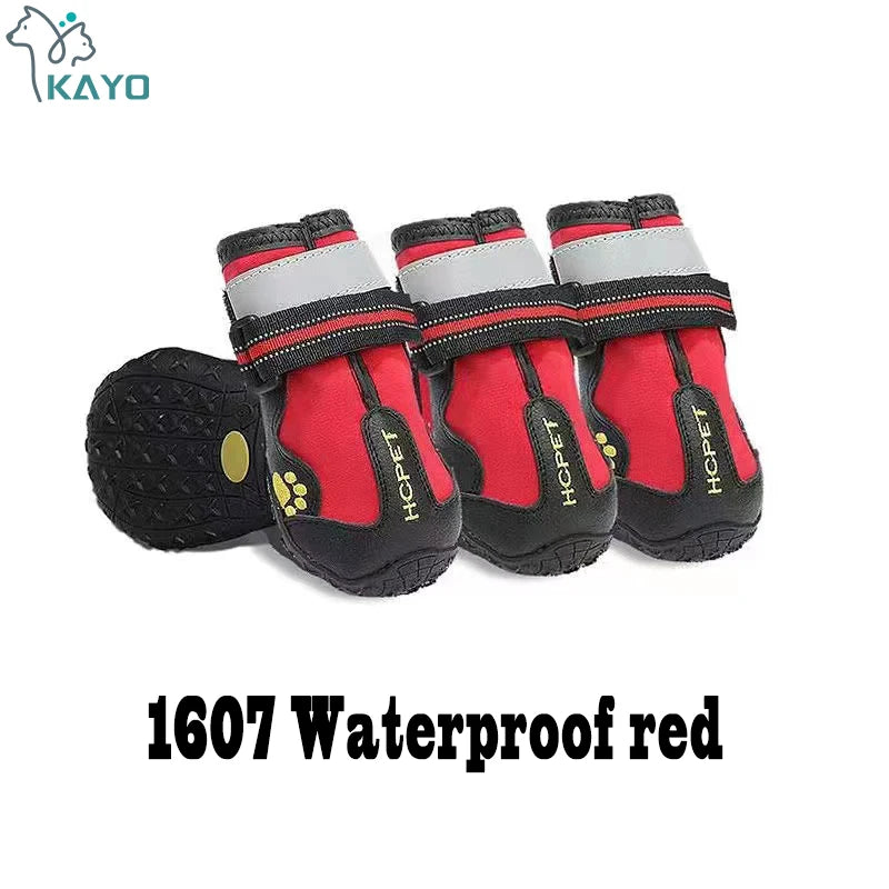 Bottes Imperméables Antidérapantes pour Chien (Lot de 4)