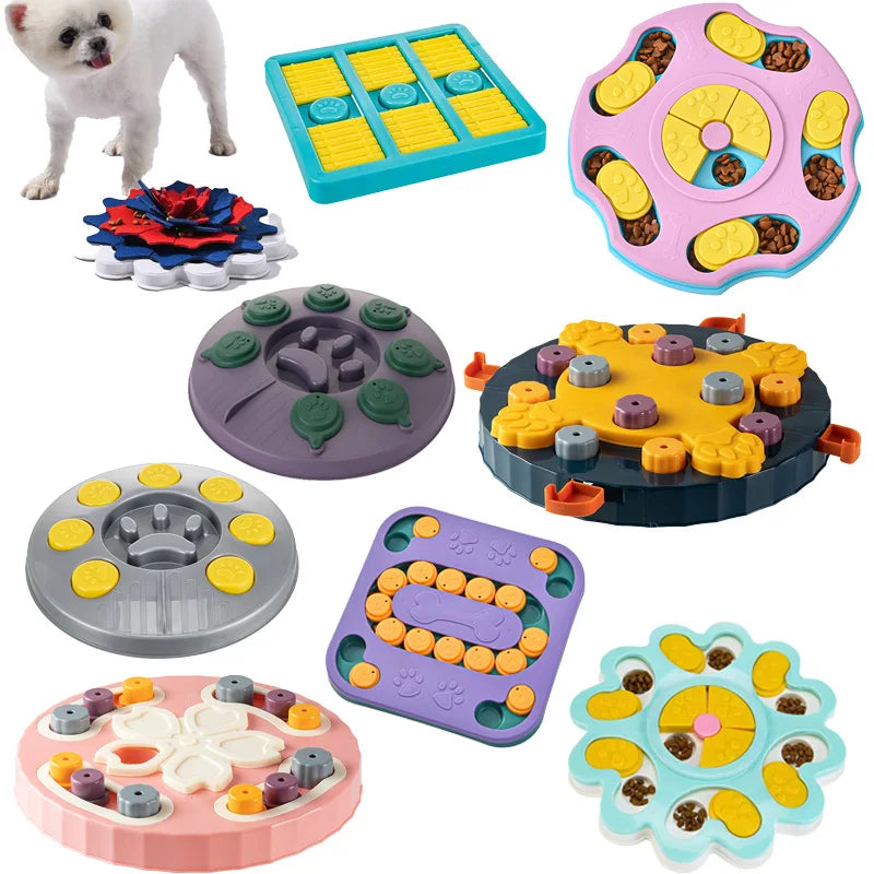 Gamelle Puzzle Ralentisseur pour Chien - Stimulation Intellectuelle