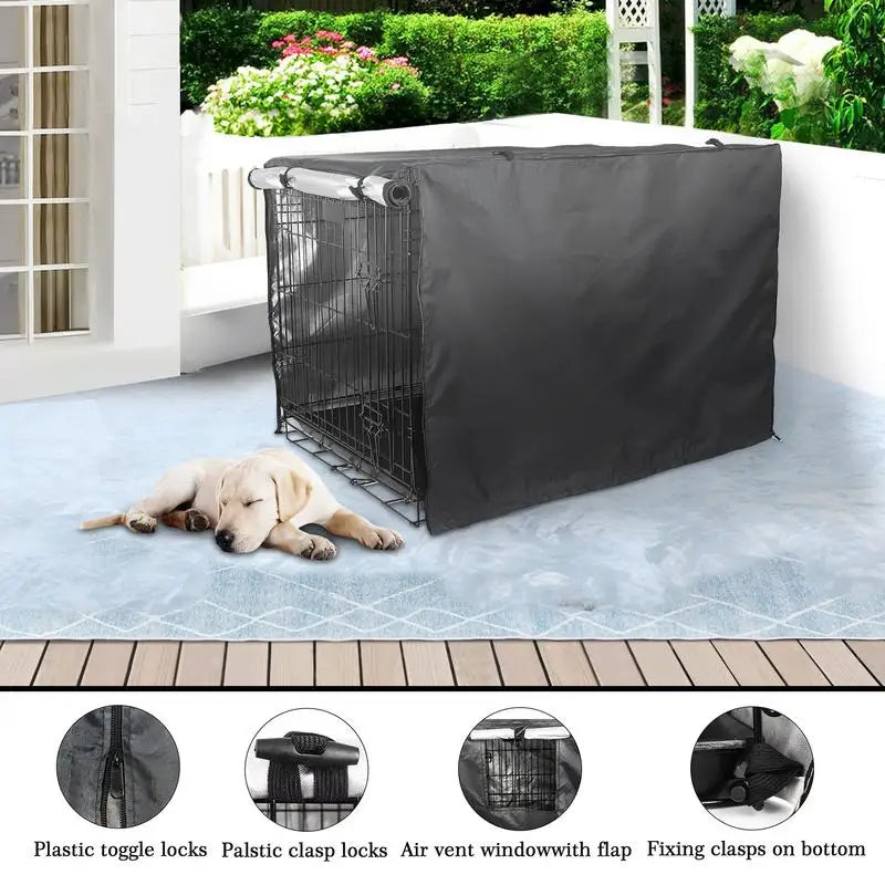 Housse de Protection pour Cage de Transport Chien