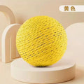 Balle Griffoir en Sisal Sonore pour Chat
