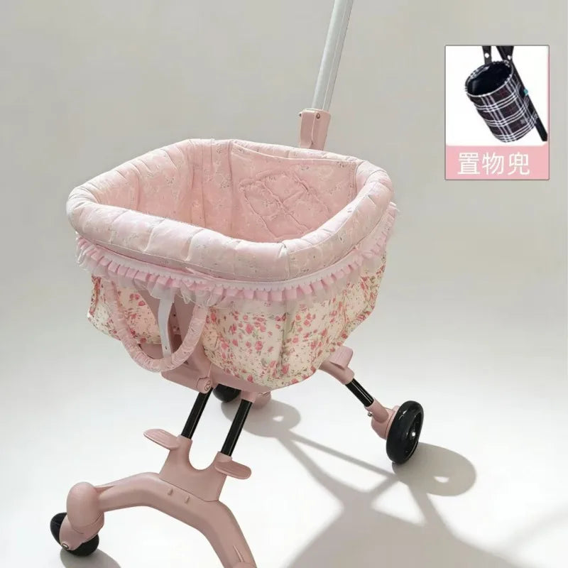 Poussette Légère pour Petits Chiens et Chats