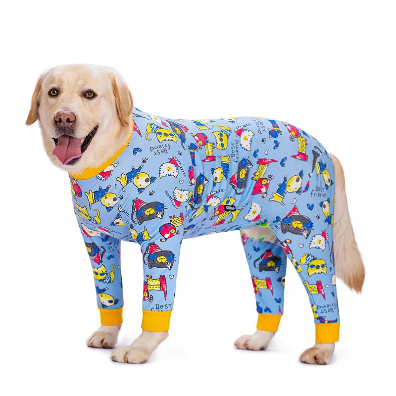 Pyjama Combinaison pour Chien - Motifs Rigolos