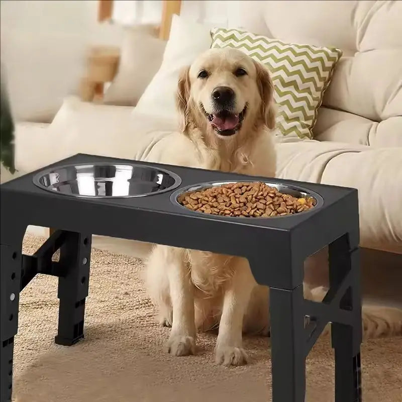 Support Surélevé pour Gamelles de Chien