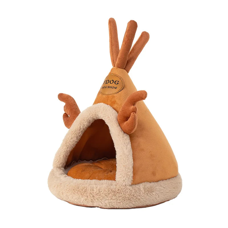 Tipi Douillet pour Chien - Nid Cocon