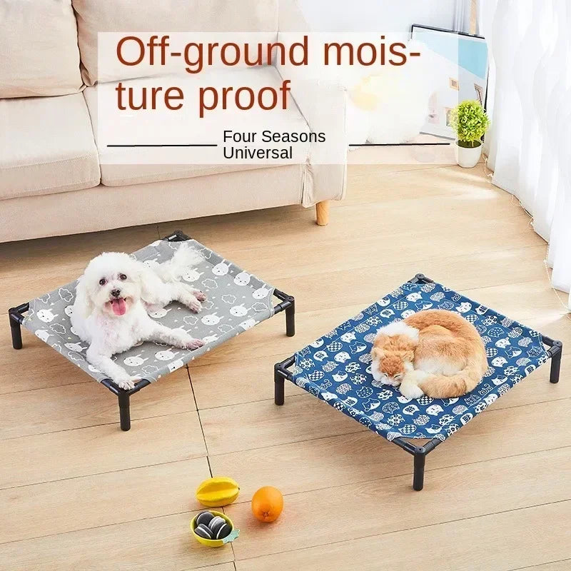 Lit Surélevé Pliable pour Chien et Chat