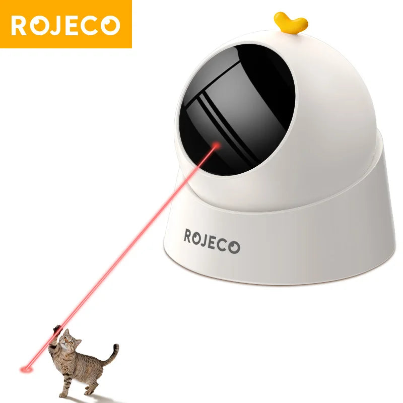 Jouet Laser Automatique ROJECO pour Chat - Mode Réglable