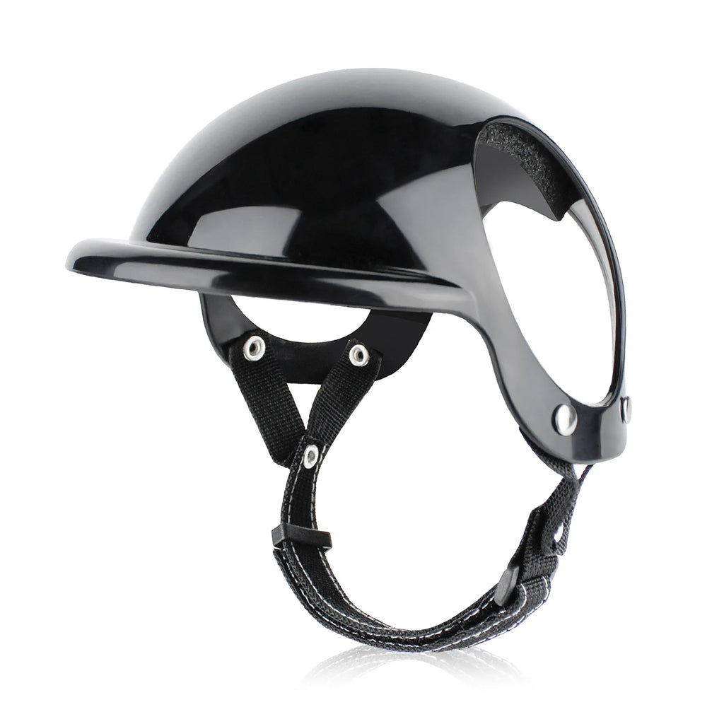 Casque de Moto et Lunettes de Protection pour Chien et Chat