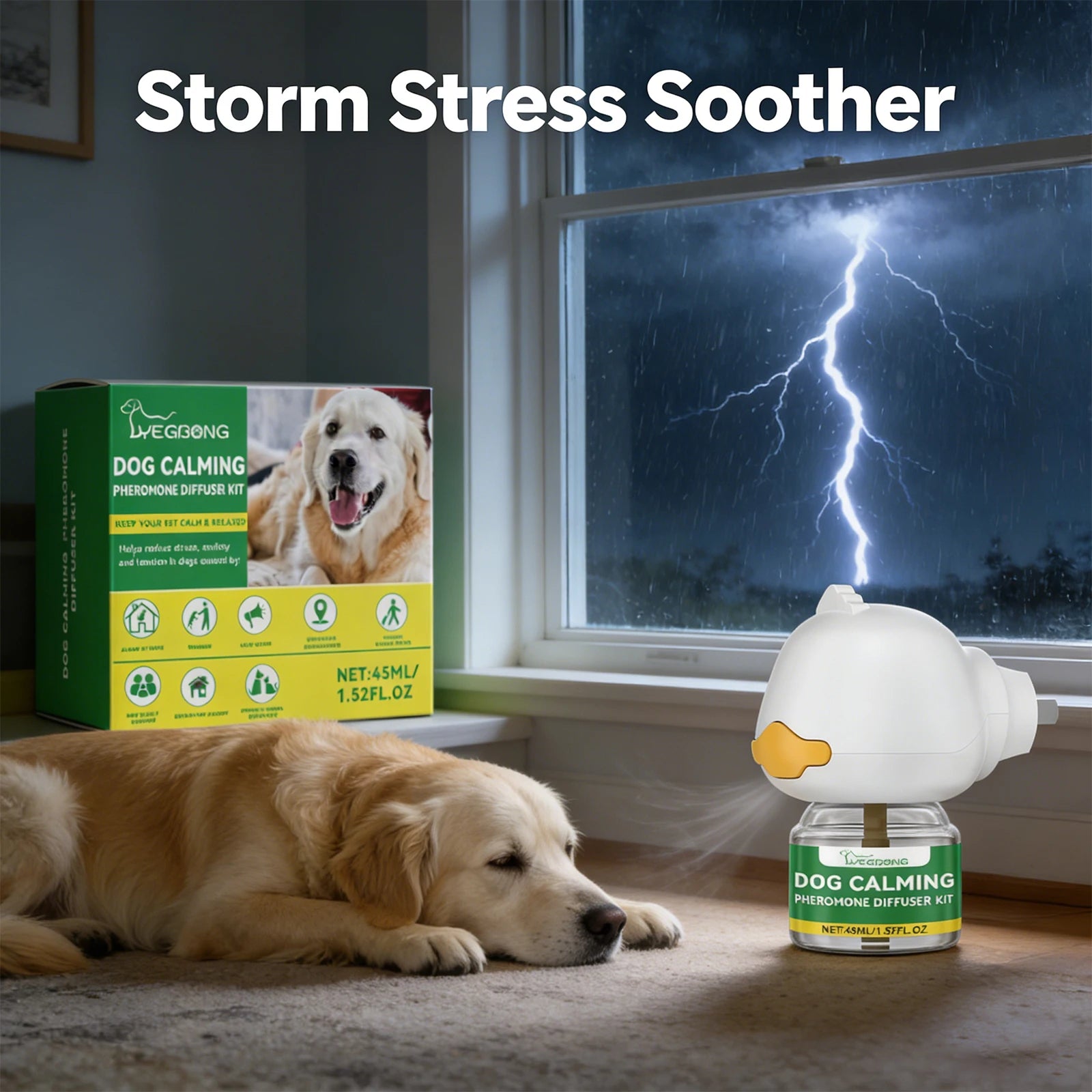 Kit Diffuseur Apaisant pour Chien - Anti-Stress
