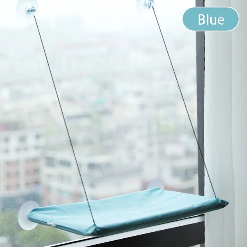 Hamac Suspendu pour Chat avec Ventouse - Lavable
