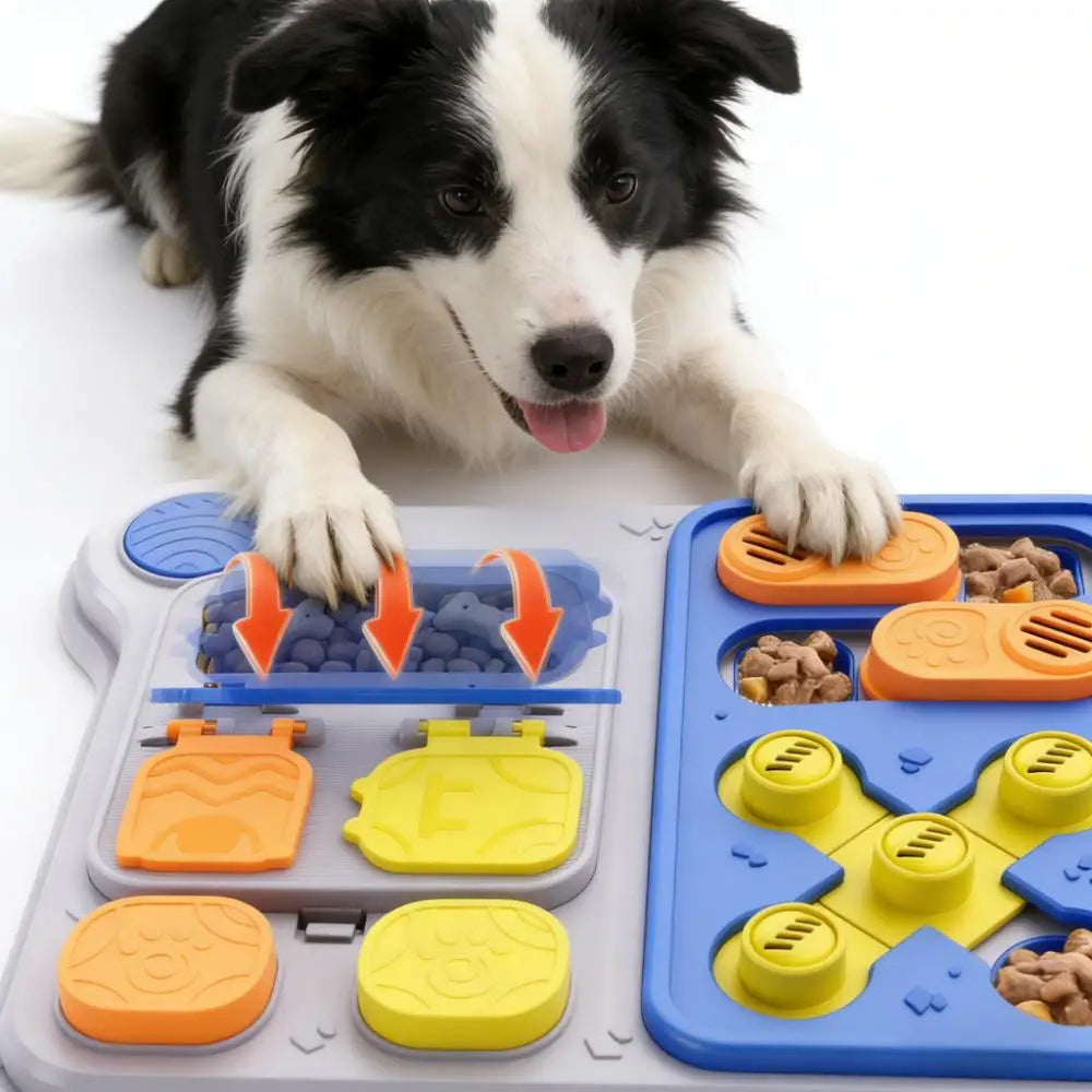 Distributeur de Friandises Interactif pour Chien - Stimulation Mentale