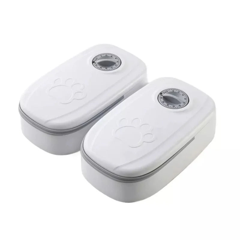 Distributeur Gravité Croquettes et Eau pour Chien et Chat