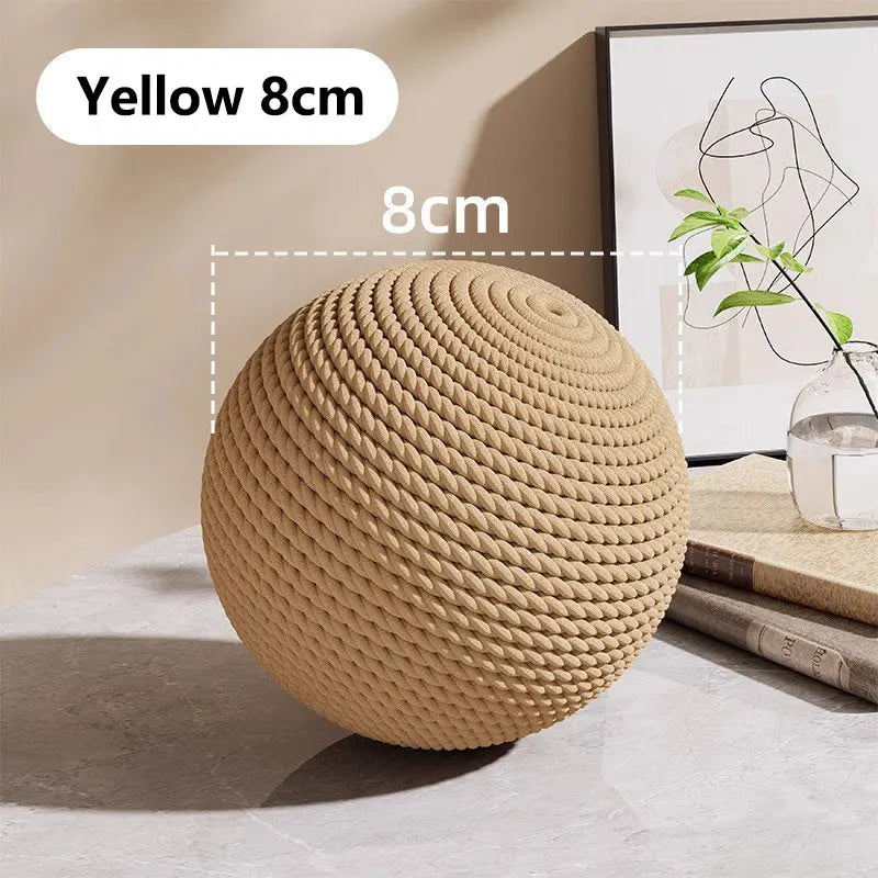 Grande Balle Griffoir Sonore en Sisal pour Chat