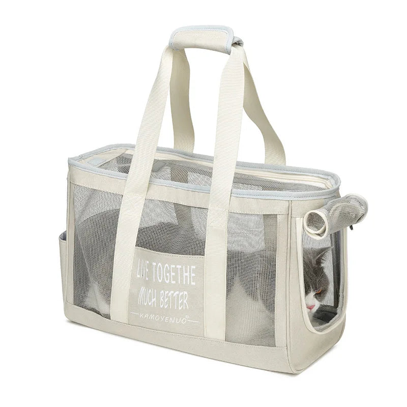 Sac de Transport Respirant et Confortable pour Chat