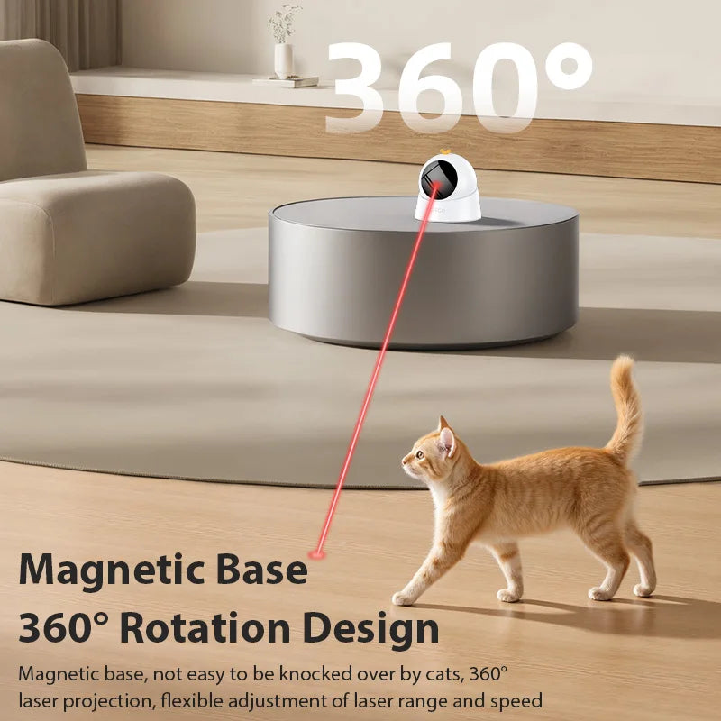 Jouet Laser Automatique ROJECO pour Chat - Mode Réglable
