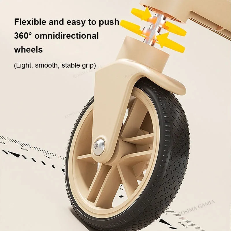 Poussette pour Animaux Séparable et Pliable