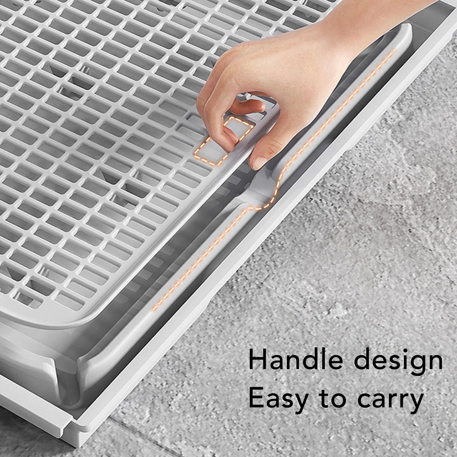 Tapis de Litière pour Chat - Double Épaisseur Lavable Antidérapant